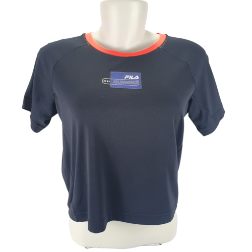 Camiseta Cropped Feminino Fila Run Gear