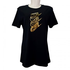 Camiseta Manga Curta Feminino Nike Nsw Tee Stmt Shine.