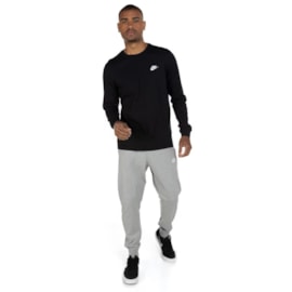 Camiseta Manga Longa Masculina Nike Sportswear Club Tee Camiseta Manga Longa Masculina Nike Sportswear Club Tee