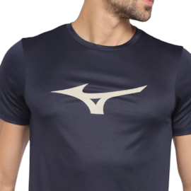 Camiseta Masculina Mizuno Run Spark Big Logo Camiseta Masculina Mizuno Run Spark Big Logo