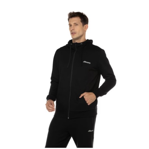 Moletom Masculino Mizuno Zipper