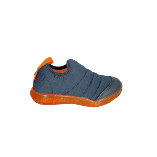 Tênis Slip On Infantil Menino Kidy Flex Light Com Luz